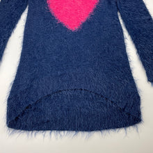Load image into Gallery viewer, Girls Miss Understood, soft fluffy knit casual dress, GUC, size 8, L: 59cm approx