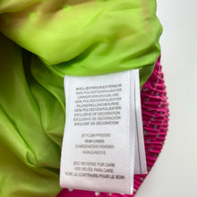 Load image into Gallery viewer, Girls Pink Platinum, pink & silver spot hooded puffer vest / jacket, GUC, size 6,