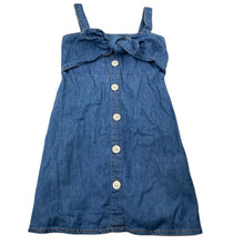 Load image into Gallery viewer, Girls Cotton On, chambray cotton casual summer dress, EUC, size 3, L: 49cm