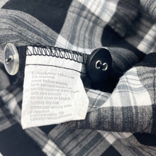 Load image into Gallery viewer, Girls Pumpkin Patch, black & white check casual dress, FUC, size 6, L: 64cm