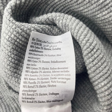 Load image into Gallery viewer, Girls Cotton On, grey waffle long sleeve casual dress, EUC, size 8, L: 62cm approx