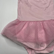Load image into Gallery viewer, Girls Seed, pink stretchy tutu romper, FUC, size 00,