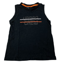 Load image into Gallery viewer, Girls Elite Action Sports, black cotton singlet / tank top, GUC, size 6,