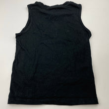 Load image into Gallery viewer, Girls Elite Action Sports, black cotton singlet / tank top, GUC, size 6,