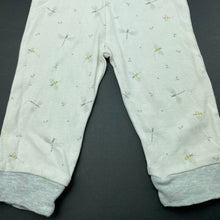 Load image into Gallery viewer, unisex purebaby, organic cotton leggings / bottoms, elasticated, GUC, size 00,