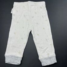 Load image into Gallery viewer, unisex purebaby, organic cotton leggings / bottoms, elasticated, GUC, size 00,
