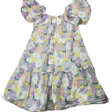 Load image into Gallery viewer, Girls Anko, floral cotton summer dress, light marks, FUC, size 6, L: 60cm