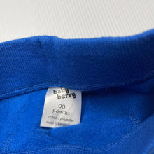 Load image into Gallery viewer, unisex Baby Berry, fleece lined pants / bottoms, elasticated, EUC, size 00,