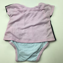 Load image into Gallery viewer, Girls Peter Alexander, Disney Lady & the Tramp bodysuit / romper, wash fade & pilling, FUC, size 000-00,
