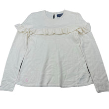Load image into Gallery viewer, Girls Polo Ralph Lauren, lightweight knitted lambswool blend lightweight sweater / top, EUC, size 8-10,