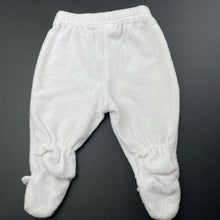 Load image into Gallery viewer, unisex Baby Baby, winter footed leggings / bottoms, elasticated, GUC, size 0000,
