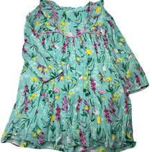Load image into Gallery viewer, Girls Milkshake, cotton lined floral long sleeve dress, small catches, FUC, size 6, L: 60cm