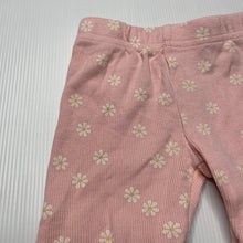 Load image into Gallery viewer, Girls Dymples, floral organic cotton blend shorts, elasticated, EUC, size 00,