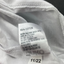 Load image into Gallery viewer, Girls Anko, white cotton t-shirt / top, FUC, size 12,