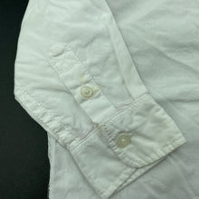 Load image into Gallery viewer, Girls Esprit, lightweight cotton long sleeve shirt, mark back right cuff, FUC, size 6 months,