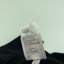 Load image into Gallery viewer, Girls Clothing & Co, black stretch corduroy overalls dress / pinafore, EUC, size 7, L: 68cm