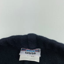 Load image into Gallery viewer, Girls PENCIL CLUB, navy fleece lined pants, elasticated, Inside leg: 43cm, GUC, size 6,