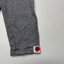 Load image into Gallery viewer, Girls Target, stripe cotton leggings / bottoms, elasticated, GUC, size 00,