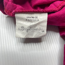 Load image into Gallery viewer, Girls Sugar Plum Tree, handmade corduroy cotton skirt, elasticated, L: 30cm, EUC, size 6,