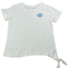 Load image into Gallery viewer, Girls Target, embroidered cotton t-shirt / top, mark on back, FUC, size 8,