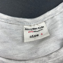 Load image into Gallery viewer, Girls Honigman Kids, lightweight long sleeve t-shirt / top, EUC, size 6,