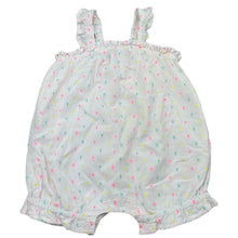 Load image into Gallery viewer, Girls Anko, cotton lined summer romper, FUC, size 00,