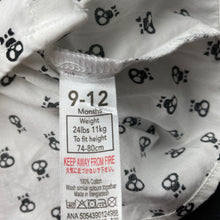 Load image into Gallery viewer, Boys George, lightweight cotton short sleeve shirt, skulls, EUC, size 0,