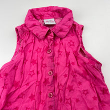 Load image into Gallery viewer, Girls All 4 Me, pink viscose sleeveless top, FUC, size 3,