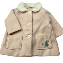 Load image into Gallery viewer, Girls Beatrix Potter, Peter Rabbit embroidered jacket / coat, L: 35cm, EUC, size 00,