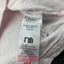 Load image into Gallery viewer, Girls Mothercare, pink stretchy t-shirt / top, FUC, size 00,