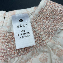 Load image into Gallery viewer, Girls Target, cotton lined floral viscose / linen dress, EUC, size 00, L: 35cm