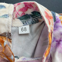 Load image into Gallery viewer, Girls SHEIN, lightweight colourful floral long sleeve dress, EUC, size 00, L: 36cm