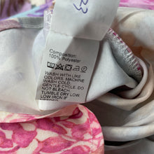 Load image into Gallery viewer, Girls SHEIN, lightweight colourful floral long sleeve dress, EUC, size 00, L: 36cm