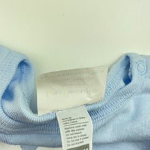 Load image into Gallery viewer, unisex Love Generation, blue cotton t-shirt / top, FUC, size 00,