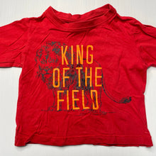 Load image into Gallery viewer, Boys Mango, cotton long sleeve t-shirt / top, lion, FUC, size 0,