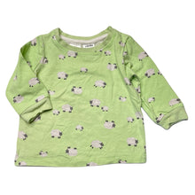 Load image into Gallery viewer, unisex Dymples, stretchy long sleeve pyjama top, FUC, size 0,