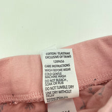 Load image into Gallery viewer, Girls Dymples, soft feel stretchy floral leggings / bottoms, EUC, size 00,