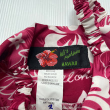 Load image into Gallery viewer, Girls Ali'I Fashions, Authentic Hawaiian lightweight top, L: 38cm, EUC, size 2,