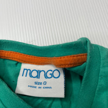 Load image into Gallery viewer, Boys Mango, cotton long sleeve t-shirt / top, FUC, size 0,