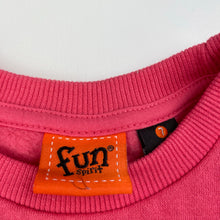 Load image into Gallery viewer, Girls Fun Spirit, fleece lined sweater / jumper, pilling, FUC, size 7,