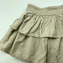 Load image into Gallery viewer, Girls Anko, viscose / cotton / linen skirt, elasticated, L: 29cm, GUC, size 8,