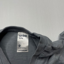 Load image into Gallery viewer, Boys Anko, blue cotton t-shirt / top, FUC, size 0,