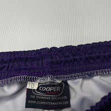 Load image into Gallery viewer, unisex Cooper TeamWear, Freemantle Dockers sports activewear shorts, FUC, size 10,