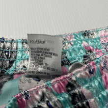 Load image into Gallery viewer, Girls Neon, lightweight pyjama shorts, cats, FUC, size 10-12,
