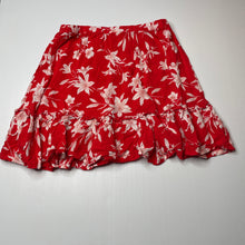 Load image into Gallery viewer, Girls KID, lightweight floral skirt, elasticated, L: 39cm, GUC, size 12,