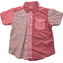 Load image into Gallery viewer, Boys lightweight, cotton short sleeve shirt, no size, armpit to armpit: 33cm, GUC, size 4-5,