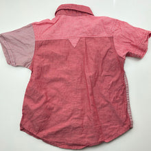 Load image into Gallery viewer, Boys lightweight, cotton short sleeve shirt, no size, armpit to armpit: 33cm, GUC, size 4-5,