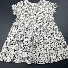 Load image into Gallery viewer, Girls Cotton On, spotted cotton short sleeve sleeve dress, FUC, size 2, L: 44cm