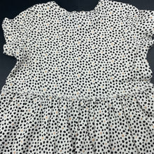Load image into Gallery viewer, Girls Cotton On, spotted cotton short sleeve sleeve dress, FUC, size 2, L: 44cm