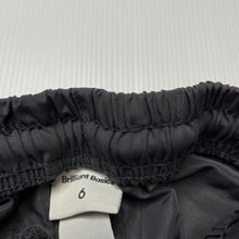 Load image into Gallery viewer, Girls Brilliant Basics, grey lightweight school shorts, elasticated, GUC, size 6,